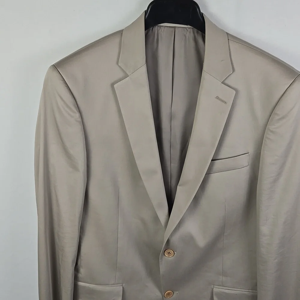 John Varvatos USA Men's Champagne Suit Jacket Sports CoatnBlazer 40R